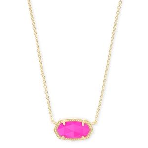 EUC Kendra Scott Elisa Necklace Magenta and Gold